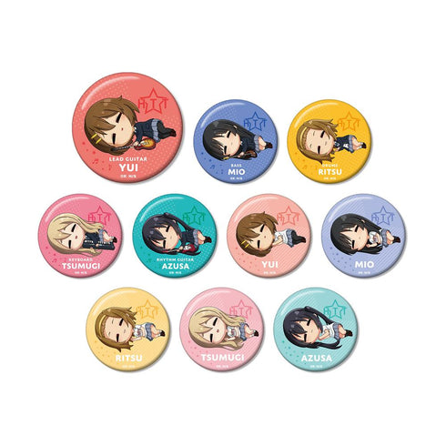 『けいおん!』トレーディング ちびころ 缶バッジ(単位/BOX)【202509再販】